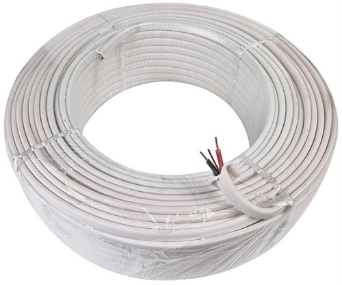 Solarix Flat Surfix 2.5mm² Double Core With Earth Cable