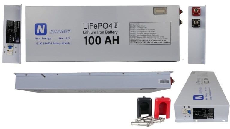 Solarix Nenergy 12V 100Ah LiFePo4 Single Battery Module