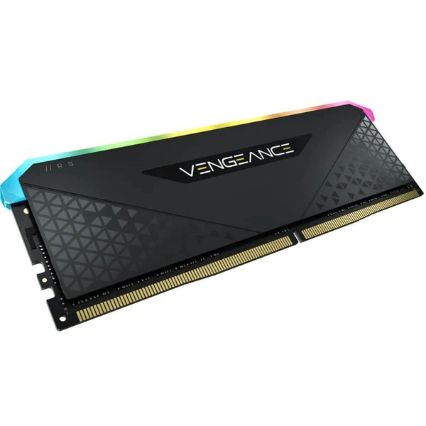 Corsair VENGEANCE® RGB RS 8GB (1 x 8GB) DDR4 DRAM 3200MHz C16 Memory Kit; 16-20-20-38; 1.2V; Black