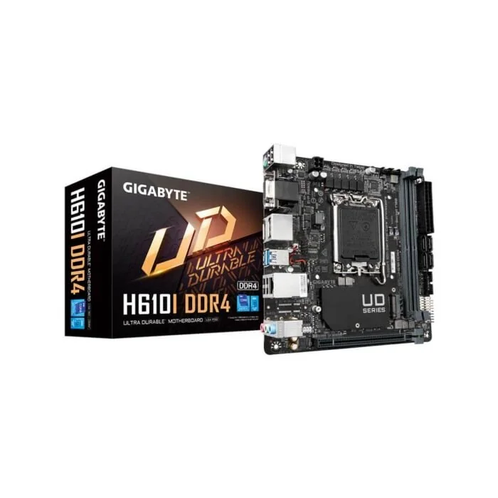 GIGABYTE Intel® H610 Chipset for LGA 1700; 2x DDR4; 1x M2; HDMI; mATX