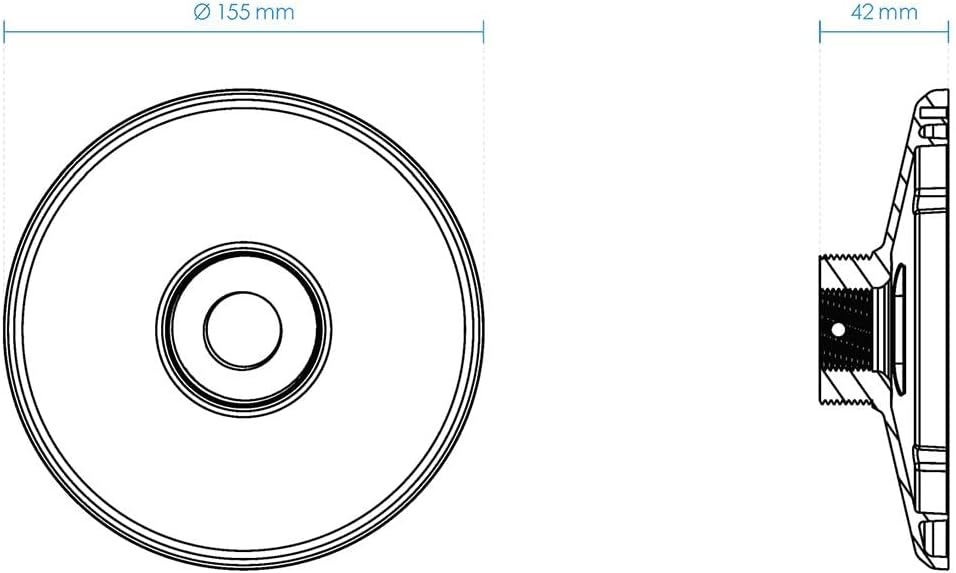 VIVOTEK Mounting adapter for outdoor dome