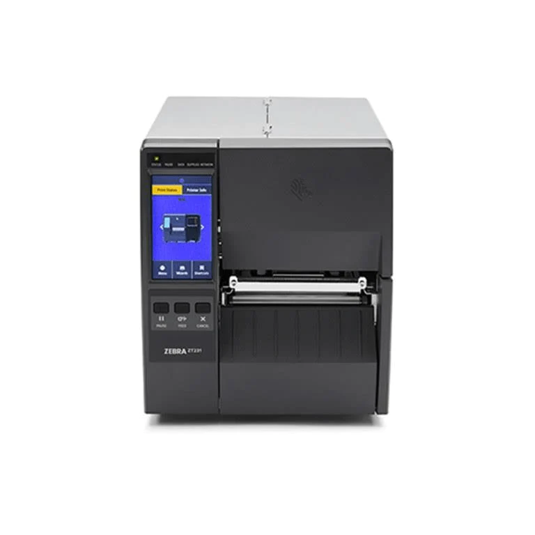 Zebra TT Printer ZT111; 4''; 203 dpi; Thermal Transfer; Tear; EU/UK Cords; USB; Serial; Ethernet; BTLE; USB Host; EZPL