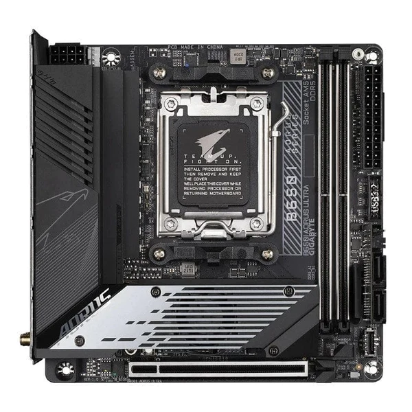GIGABYTE AMD B650 Chipset for AMD AM5; 2x Dual DDR5; 2x M2; HDMI/DP/USB-C; ITX