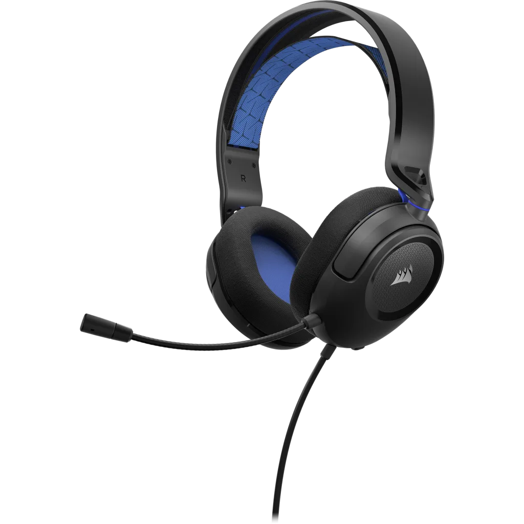 Corsair HS35 v2 Multiplatform Gaming Headset; Blue