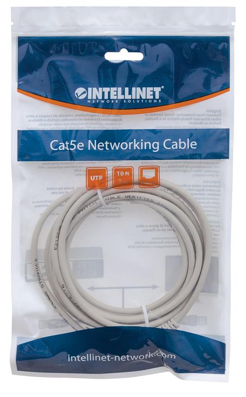 Intellinet CAT6 U/UTP Patch Cable CCA