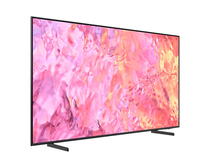 SAMSUNG QA75Q60C 75'' QLED TV; 100% Colour Volume (Quantum Dot); Quantum Processor Lite 4K; Quantum HDR; HDR 10+;Airslim Design;