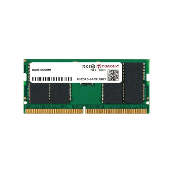 TRANSCEND JET MEMORY 8GB DDR5-4800 SO-DIMM 2RX8 CL40  (1Gx16)x4