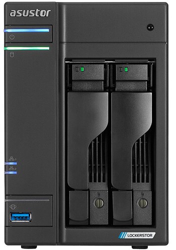 Asustor Lockerstor 2 2 Bay NAS No Hard Drive