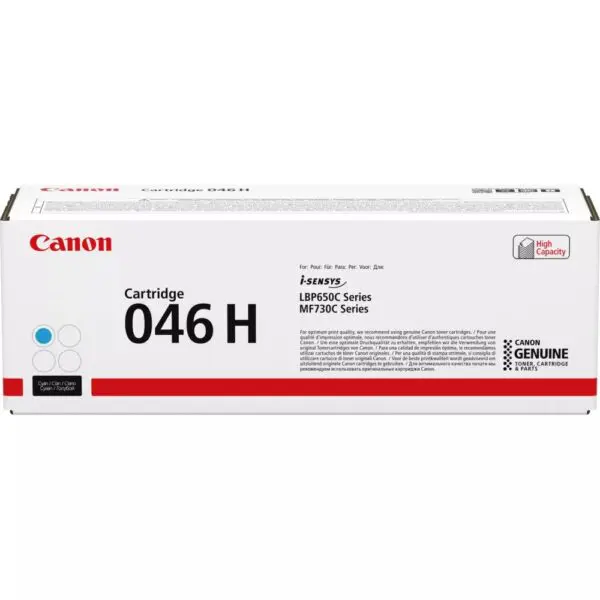 CANON 046 H CYAN TONER - HIGH YIELD - approx 5000 pages