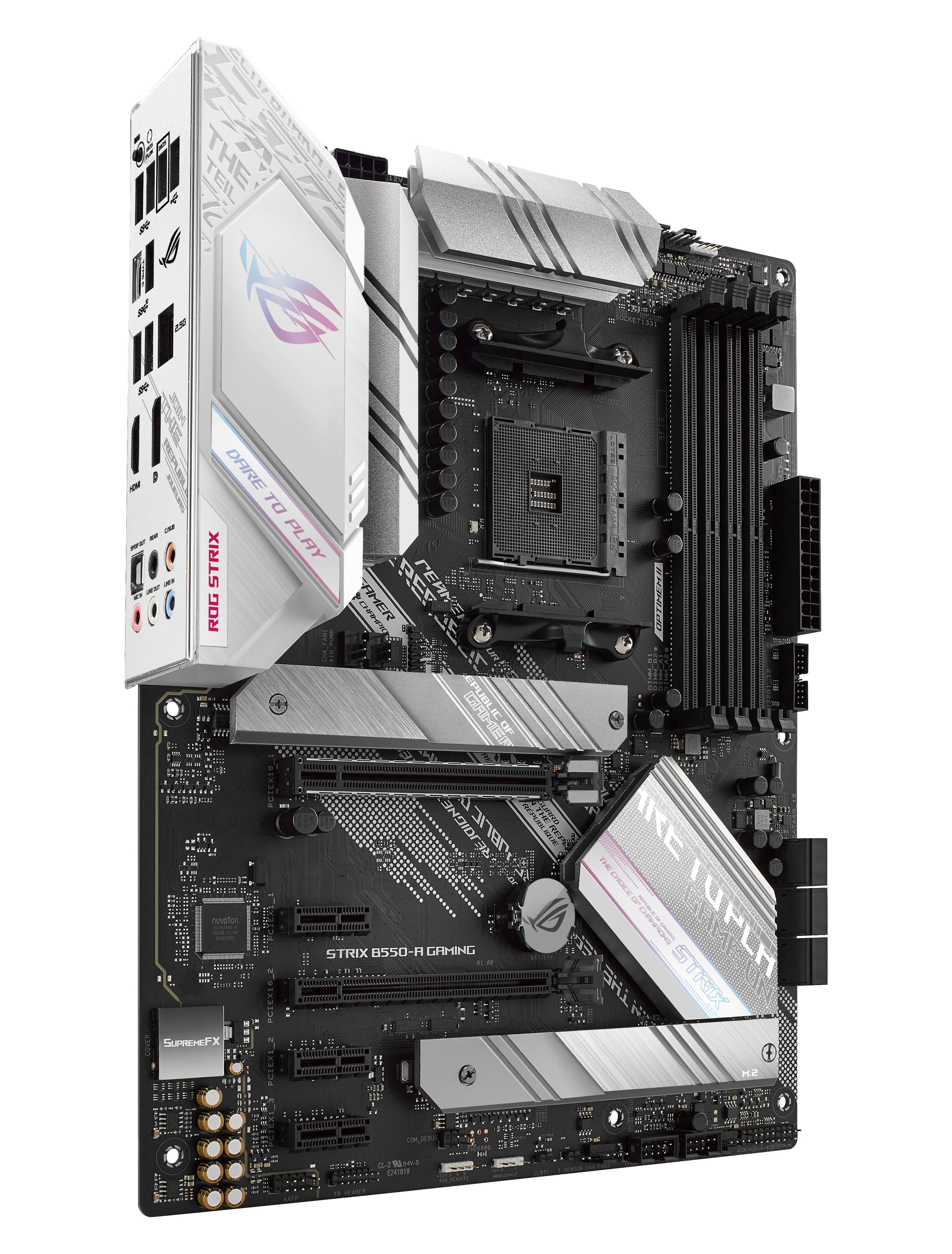 AMD AM4 Socket 3rd Gen AMD Ryzen; 4 x DIMM; Max. 128GB; DDR4; 1 x PCIe 4.0 x16 + 1 x PCIe 3.0 x16;3 x PCIe 3.0 x1; 1 x M.2 Socke